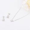 Picture of 925 Sterling Silver w/ Moissanite Stud Earrings (3mm/5mm)