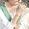 Picture of  925 Sterling Silver w/ Moissanite Cross Necklace 