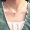 Picture of 925 Sterling Silver w/ CZ Flying Bird Necklace 