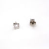 Picture of 925 Sterling Silver w/ Moissanite Stud Earrings (3mm/5mm)
