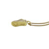 Picture of "Running for Dream" CZ Shoe Brass Necklace 