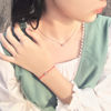 Picture of 925 Sterling Silver w/ Moissanite Necklace (5mm) 