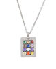 Picture of 12 Gemstones Priest Steel Necklace 