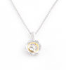 Picture of Life Mark 925 Sterling Silver Lab-Grown  Diamond Necklace - 45CM
