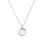 Picture of JM Moving Heart Stainless Steel Pendant Necklace