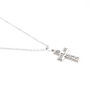 Picture of JM "God Bless Me" Double Layer Cross Necklace