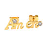 Picture of JM Amen with CZ Ear Stud (Stainless Steel)