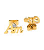 Picture of JM Amen with CZ Ear Stud (Stainless Steel)