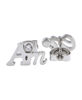Picture of JM Amen with CZ Ear Stud (Stainless Steel)