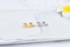 Picture of JM Amen with CZ Ear Stud (Stainless Steel)