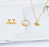 Picture of JM Amen with CZ Necklace (Stainless Steel)