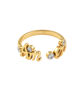 Picture of Amen with CZ Ring (Stainless steel)"Amen" Steel w/ CZ Ring 